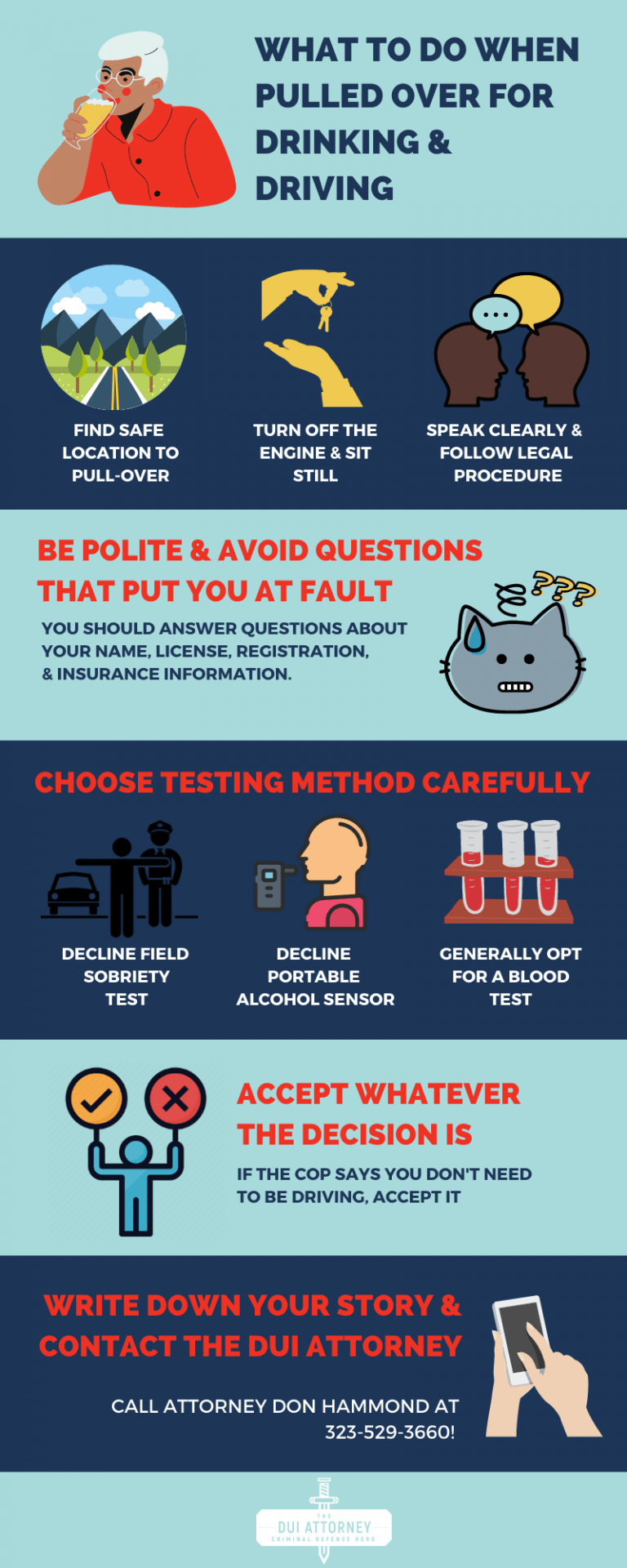 What to Do If You Are Pulled Over for a DUI - Don't Do Field Sobriety ...